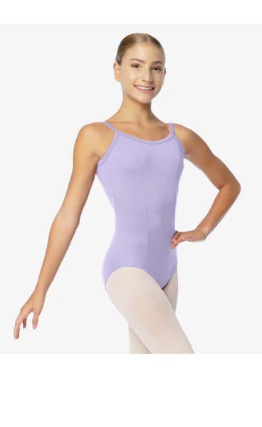So Danca SL02 Patricia Adult Camisole Leotard With Princess Seams Light Lilac